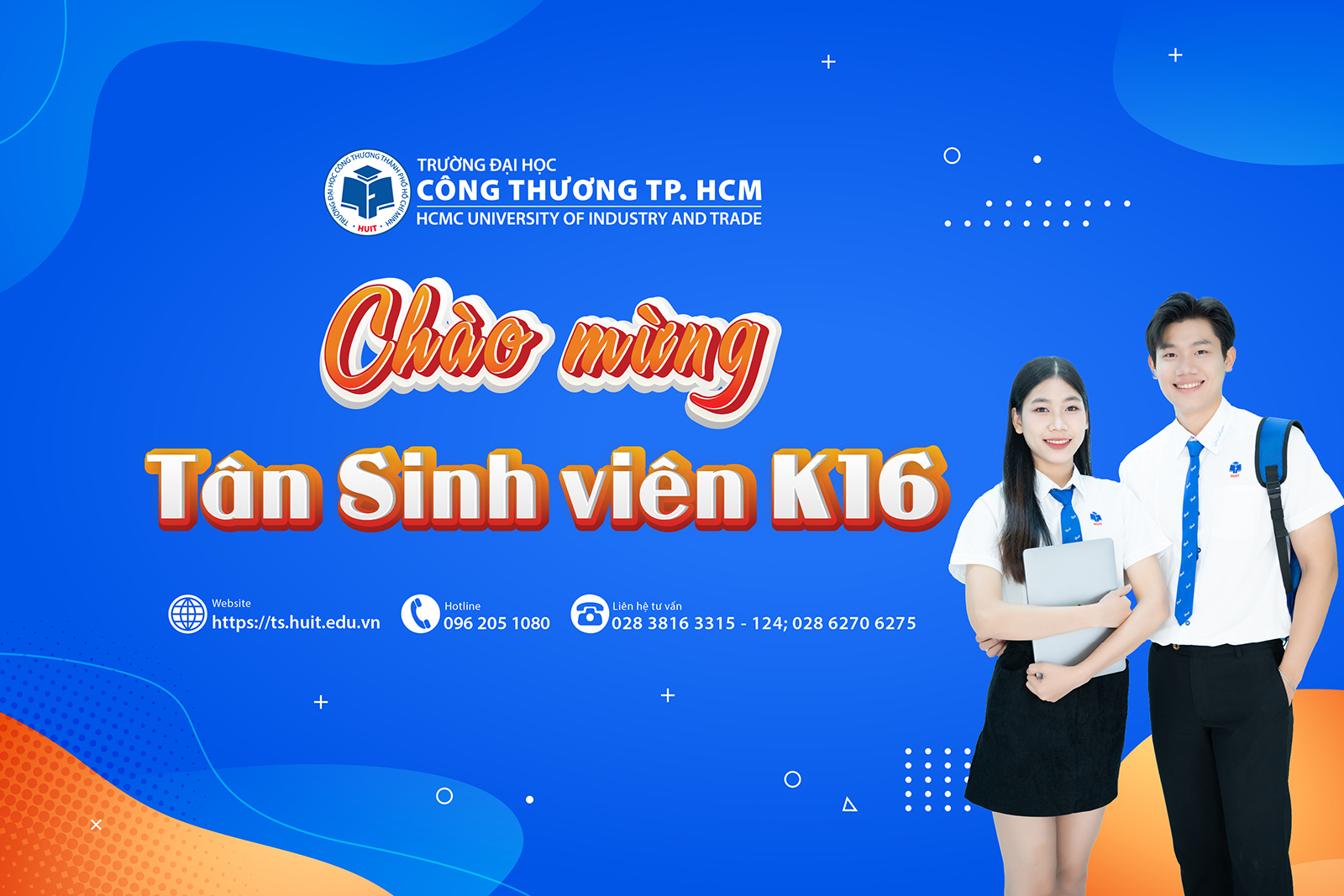 Hướng dẫn thí sinh trúng tuyển nhập học năm 2025