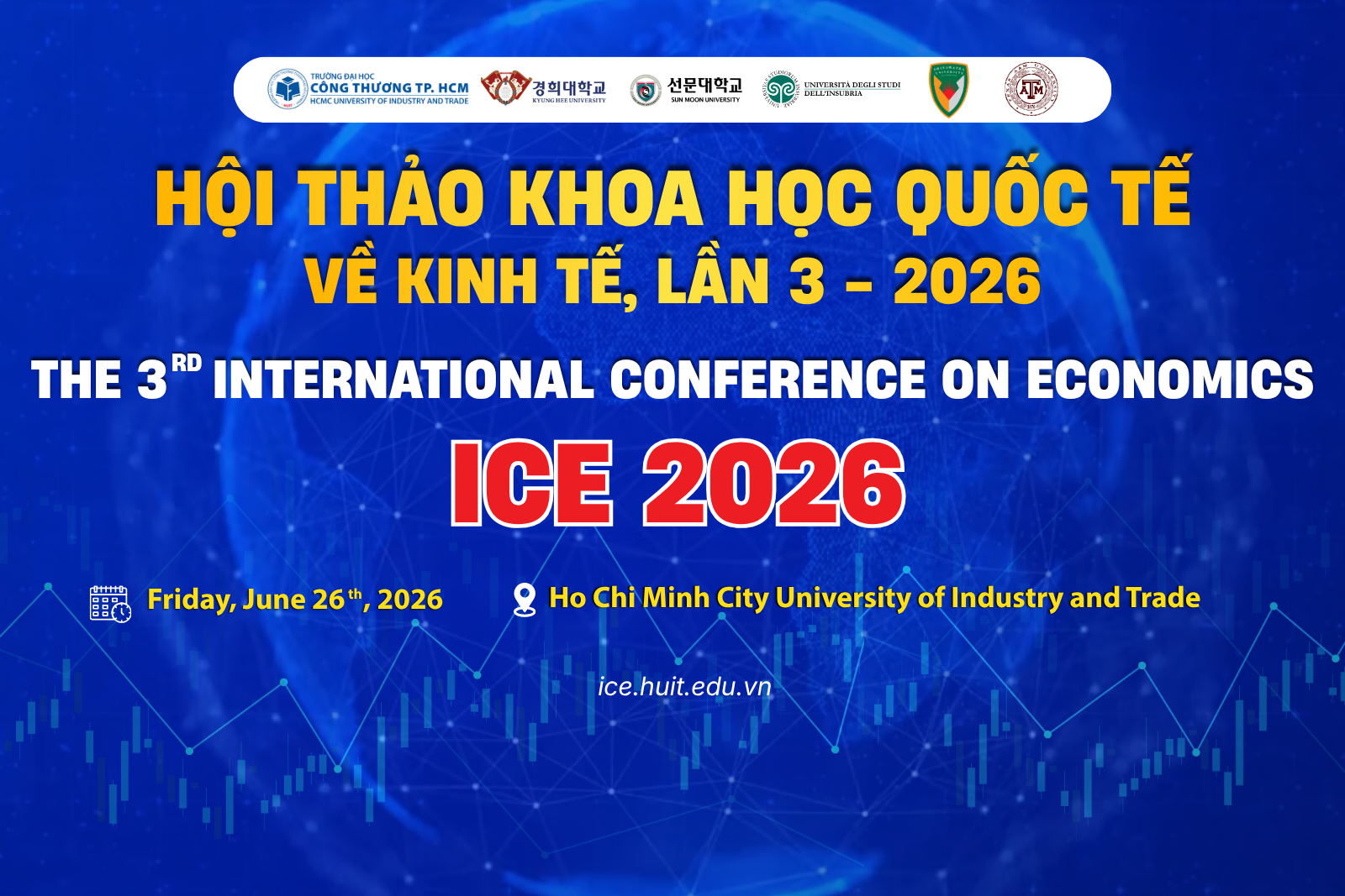 Thông cáo báo chí Hội thảo Quốc tế về kinh tế lần thứ 3 - Năm 2026