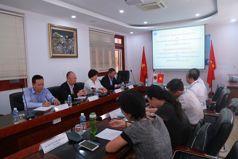 A meeting with Japan experts from Kewpie Co. Ltd