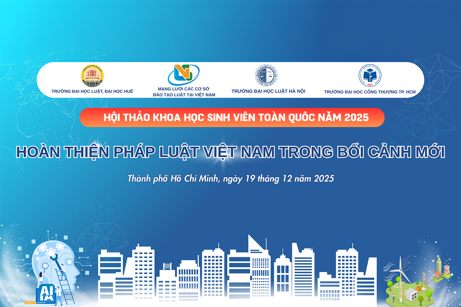 Tổ chức Hội thảo Khoa học sinh viên luật toàn quốc năm 2025