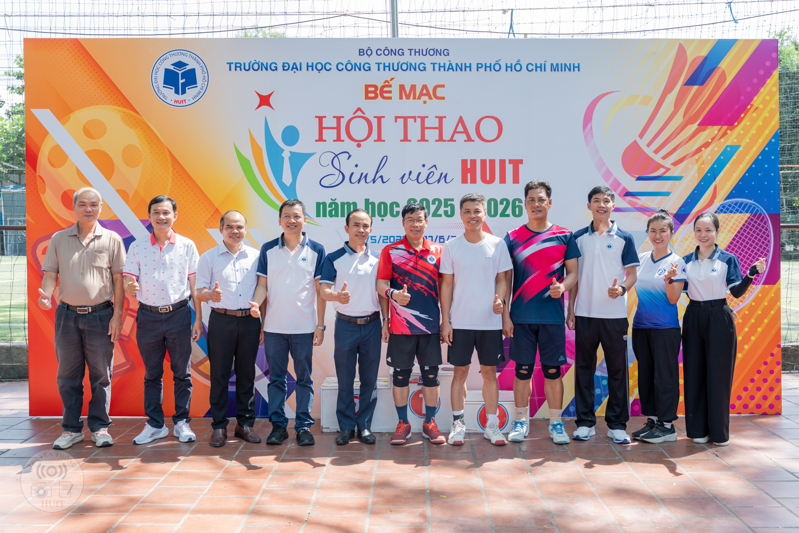 Chính thức khép lại Hội thao sinh viên HUIT năm học 2025 – 2026