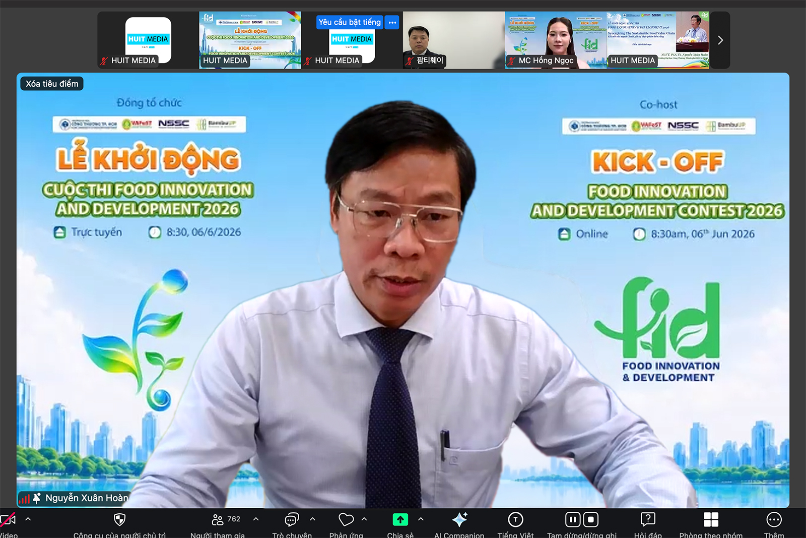 Khởi động cuộc thi “Food Innovation and Development 2026”: Hiện đại hóa chuỗi giá trị thực phẩm Việt Nam