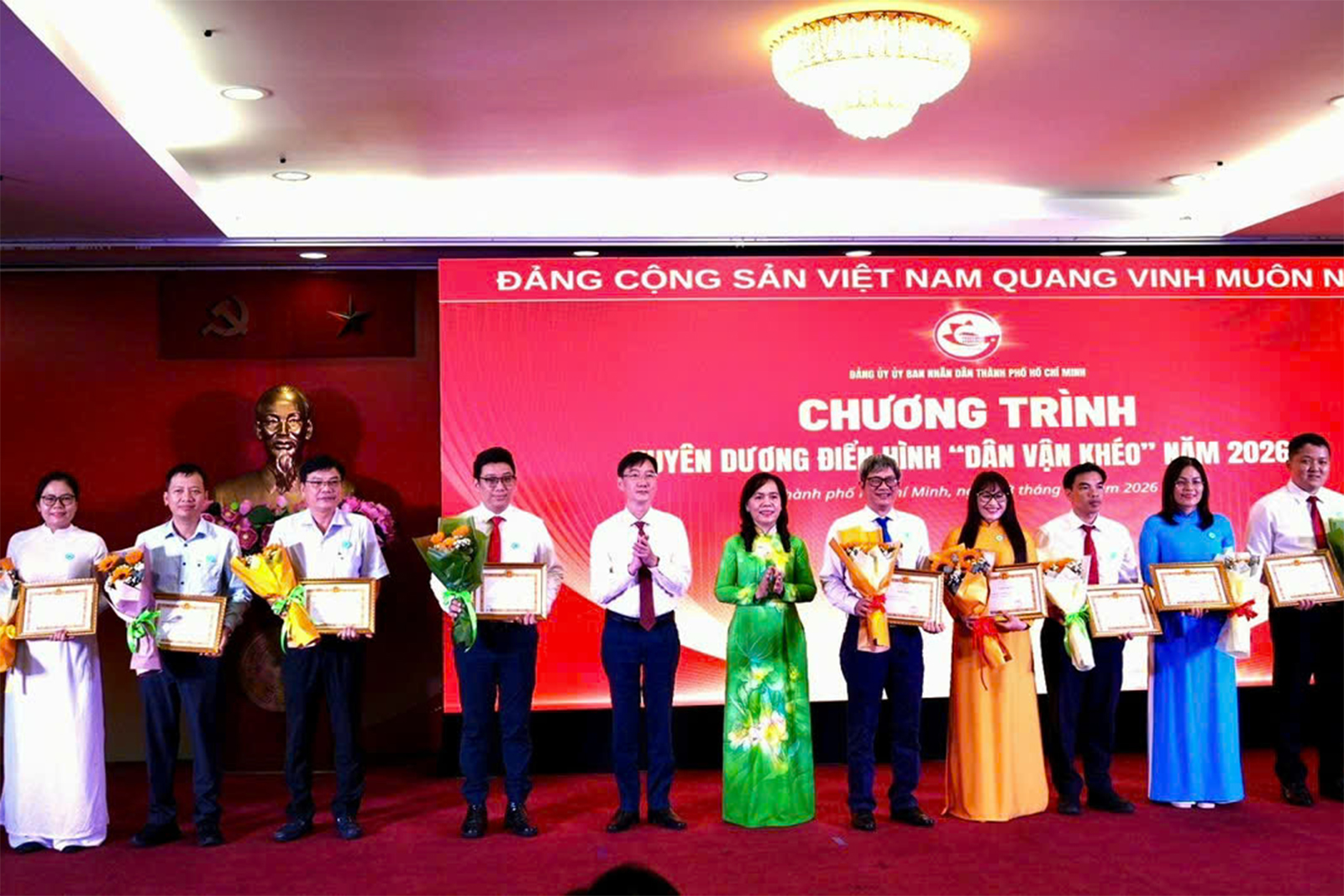 Đảng bộ Trường Đại học Công Thương TP. Hồ Chí Minh được tuyên dương điển hình “Dân vận khéo” năm 2026