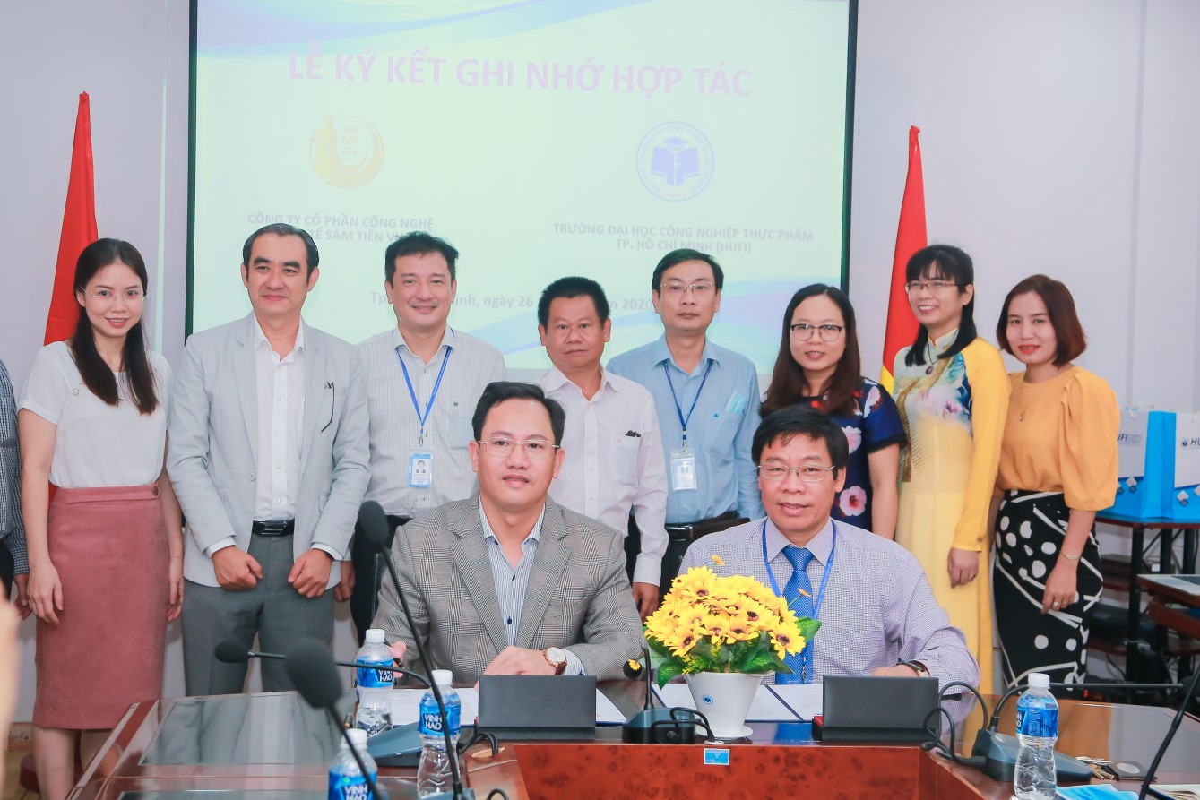 MOU signing ceremony with Sam Tien Vua International Technology Joint Stock Company  