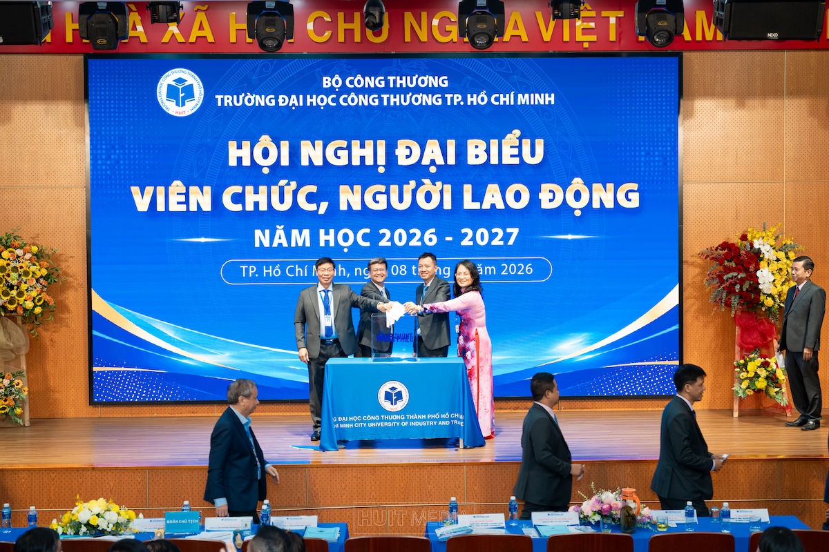 HUIT khép lại năm học 2025–2026 với những bước tiến nổi bật trong đào tạo và nghiên cứu khoa học
