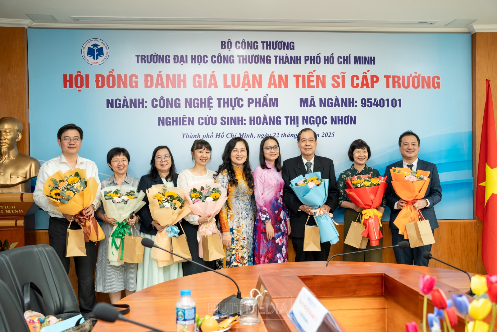 Hội đồng đánh giá Luận án tiến sĩ đầu tiên tại Trường Đại học Công Thương TP. Hồ Chí Minh