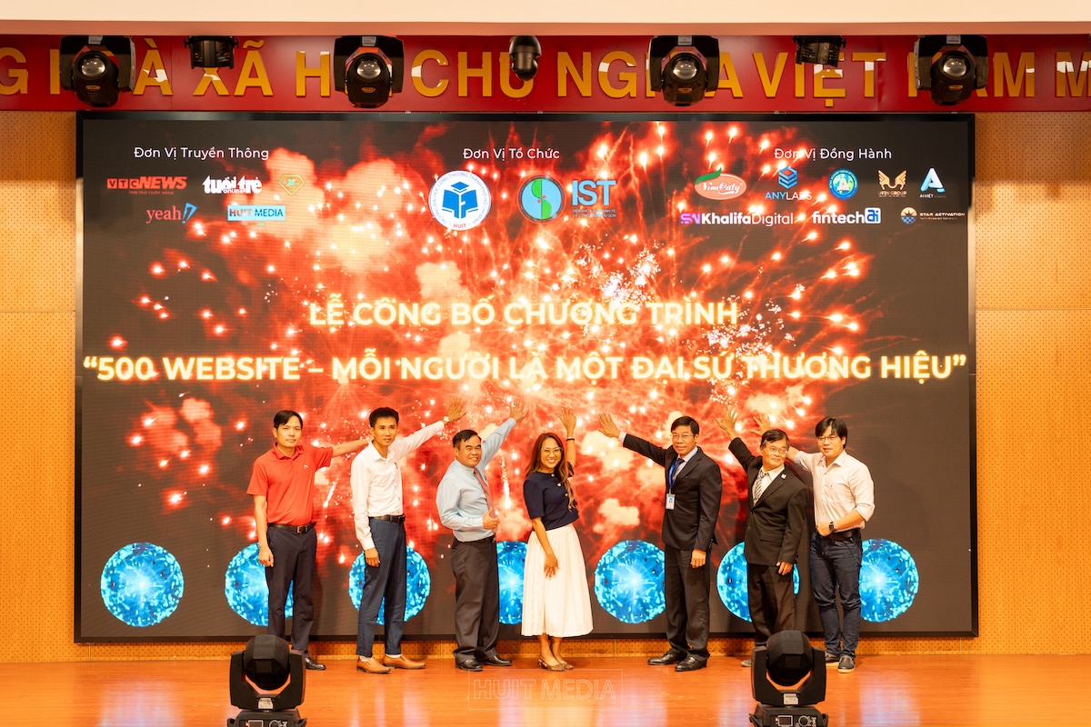 Lễ công bố chương trình “500 website - mỗi người là một đại sứ thương hiệu” và Workshop “Khoa học vật liệu trong bối cảnh công nghiệp 4.0”