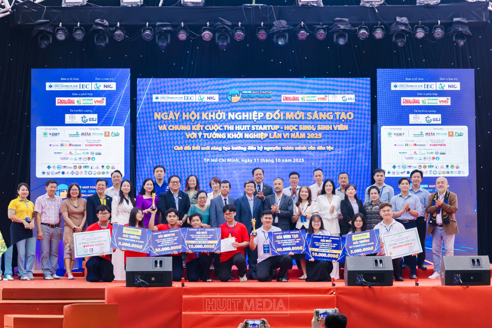 Ngày hội khởi nghiệp đổi mới sáng tạo và Chung kết cuộc thi Huit Startup lần thứ 6 năm 2025.