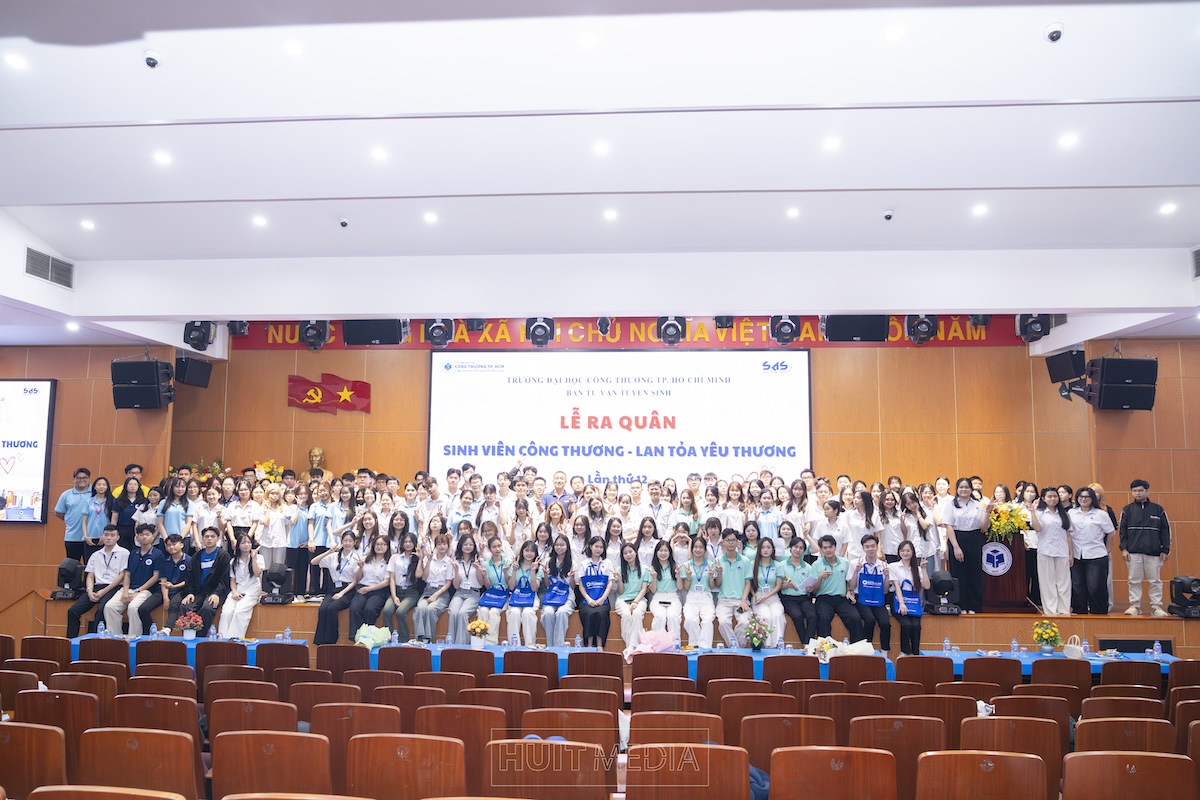 Lan tỏa yêu thương – dấu ấn nhân văn, đổi mới và tiên phong của sinh viên HUIT