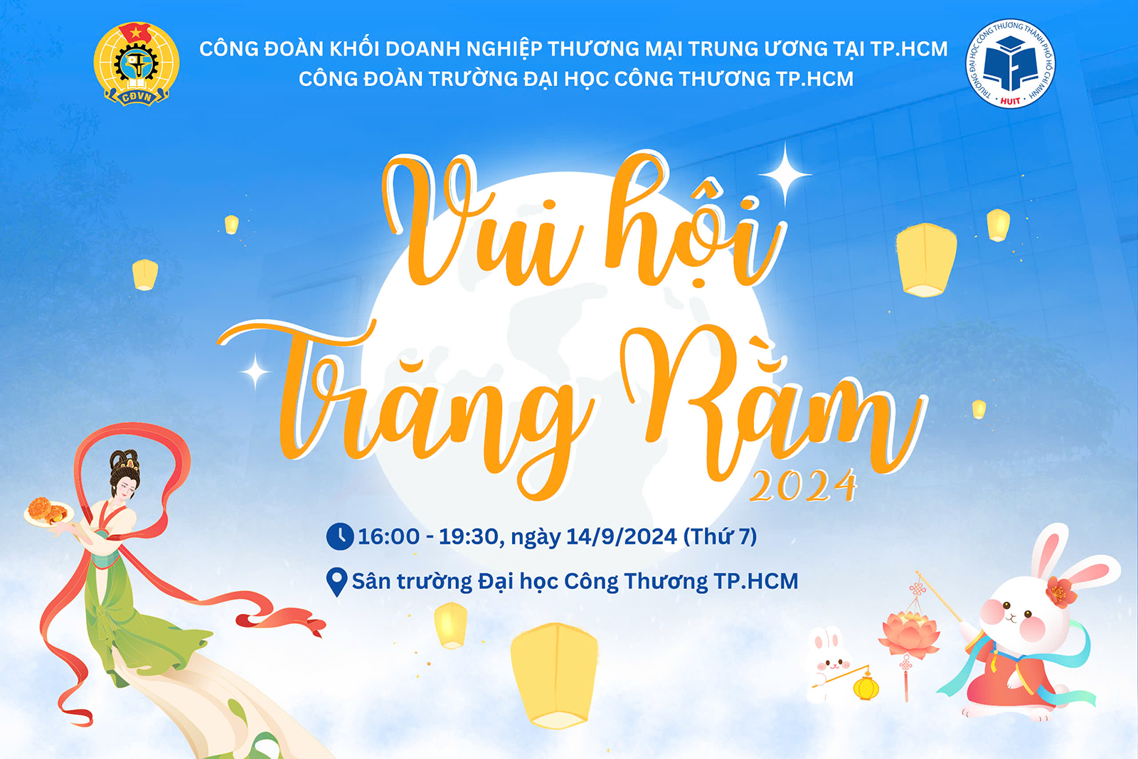 Tổ chức chương trình "Vui hội trăng rằm" năm 2024