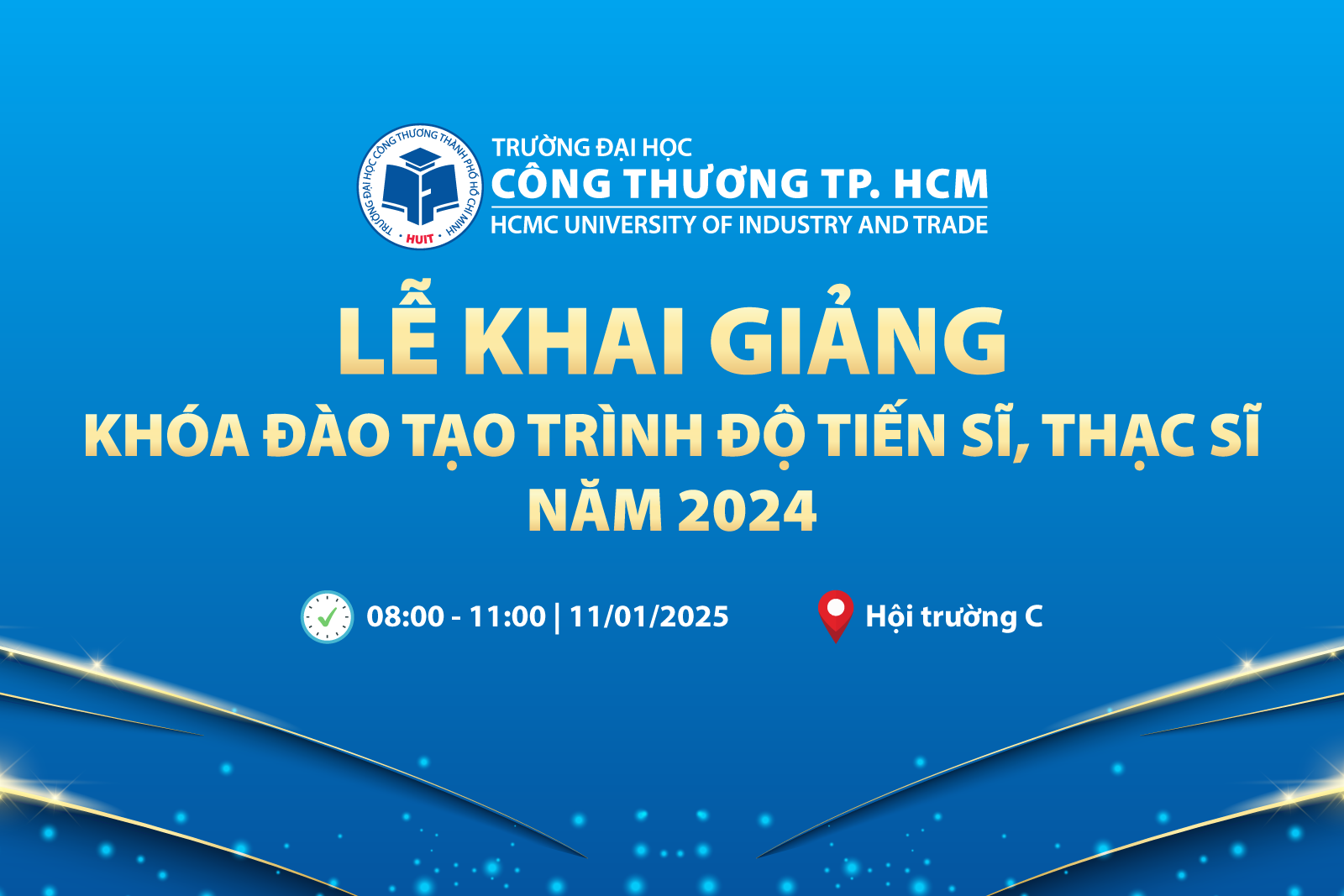 Tổ chức Lễ Khai giảng khóa đào tạo trình độ tiến sĩ, thạc sĩ năm 2024