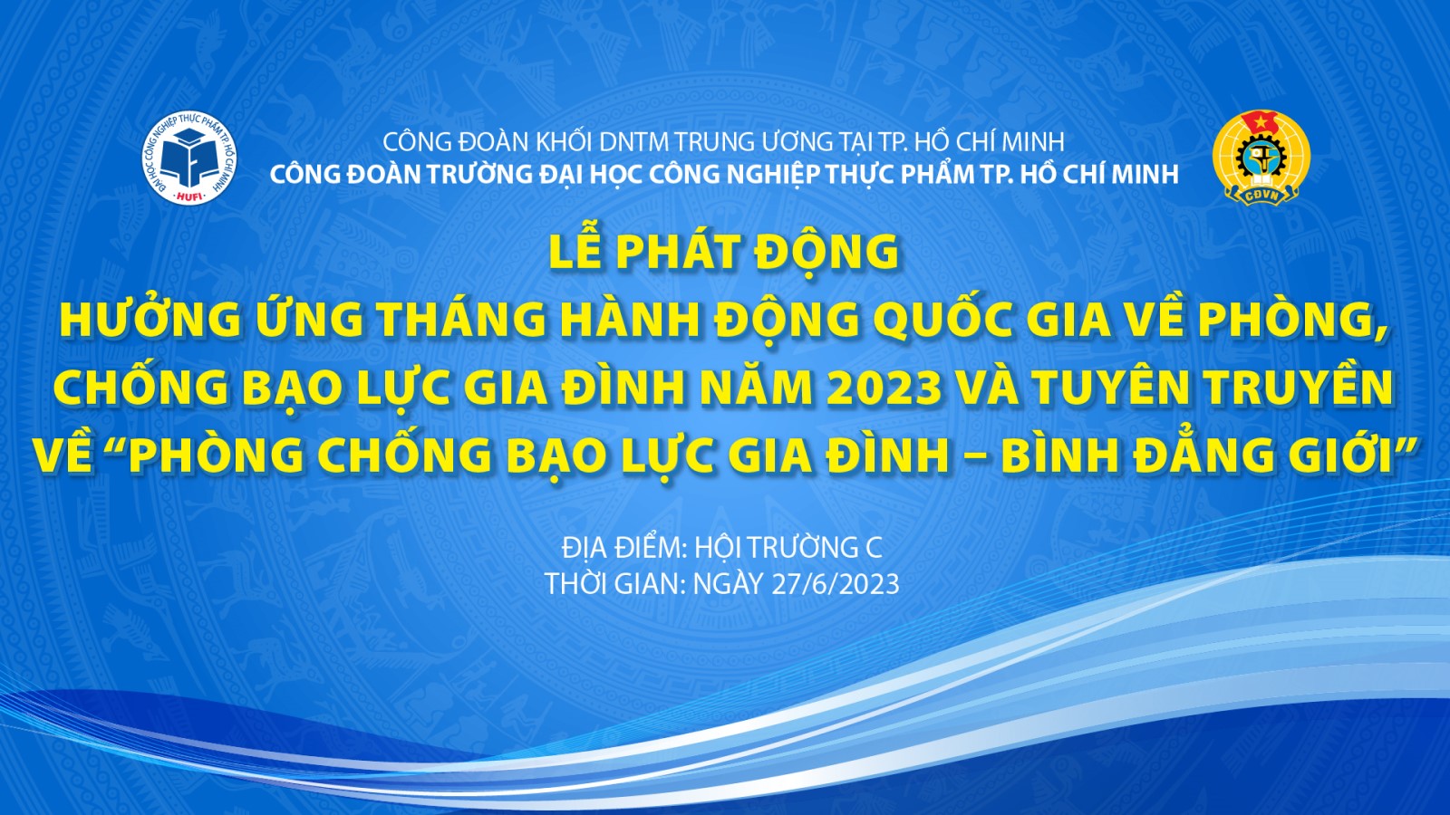 Tổ chức Lễ phát động Hưởng ứng Tháng hành động QG về phòng, chống bạo lực gia đình năm 2023