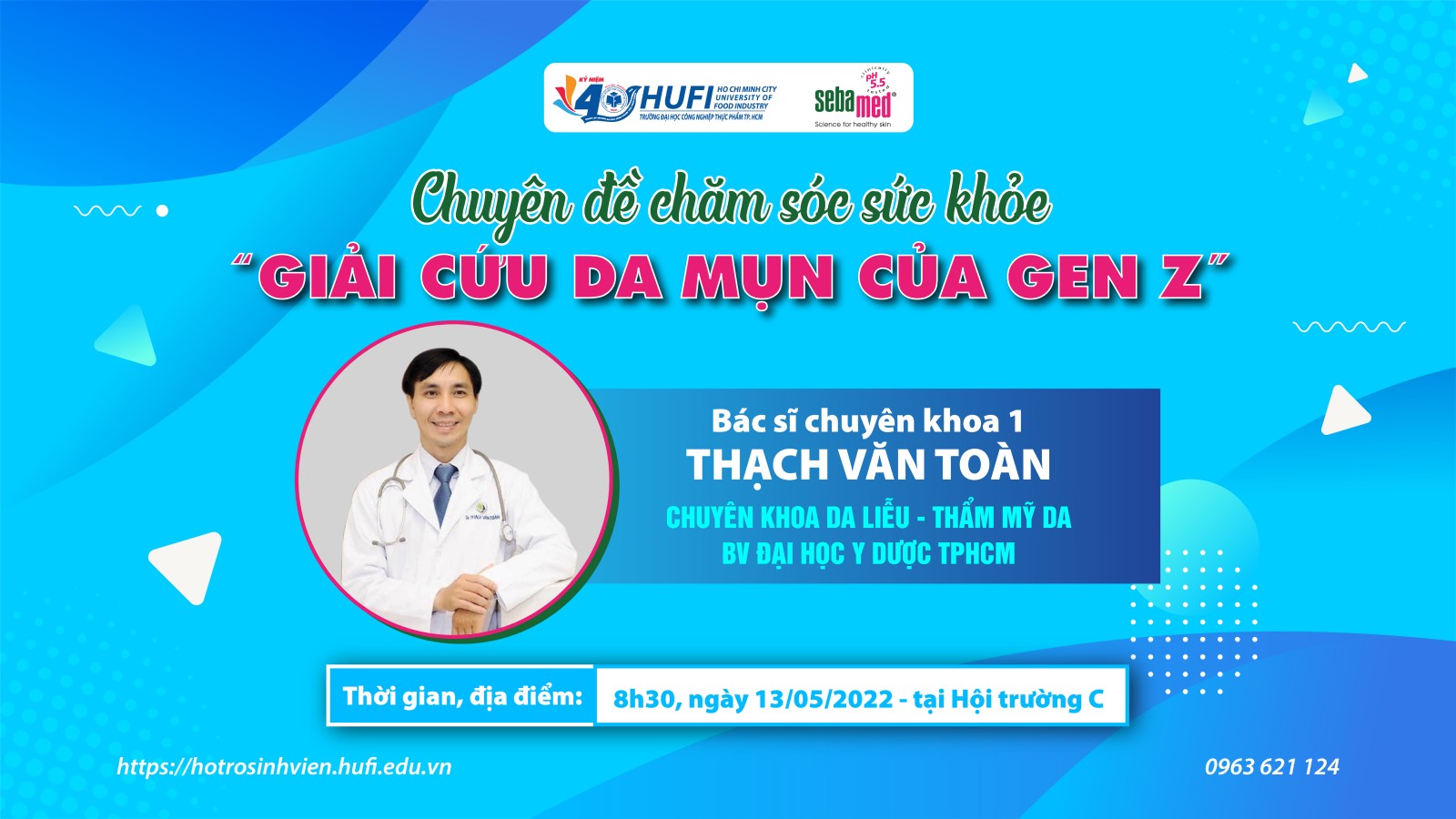 Chuyên đề chăm sóc sức khỏe "Giải cứu da mụn của Gen Z"