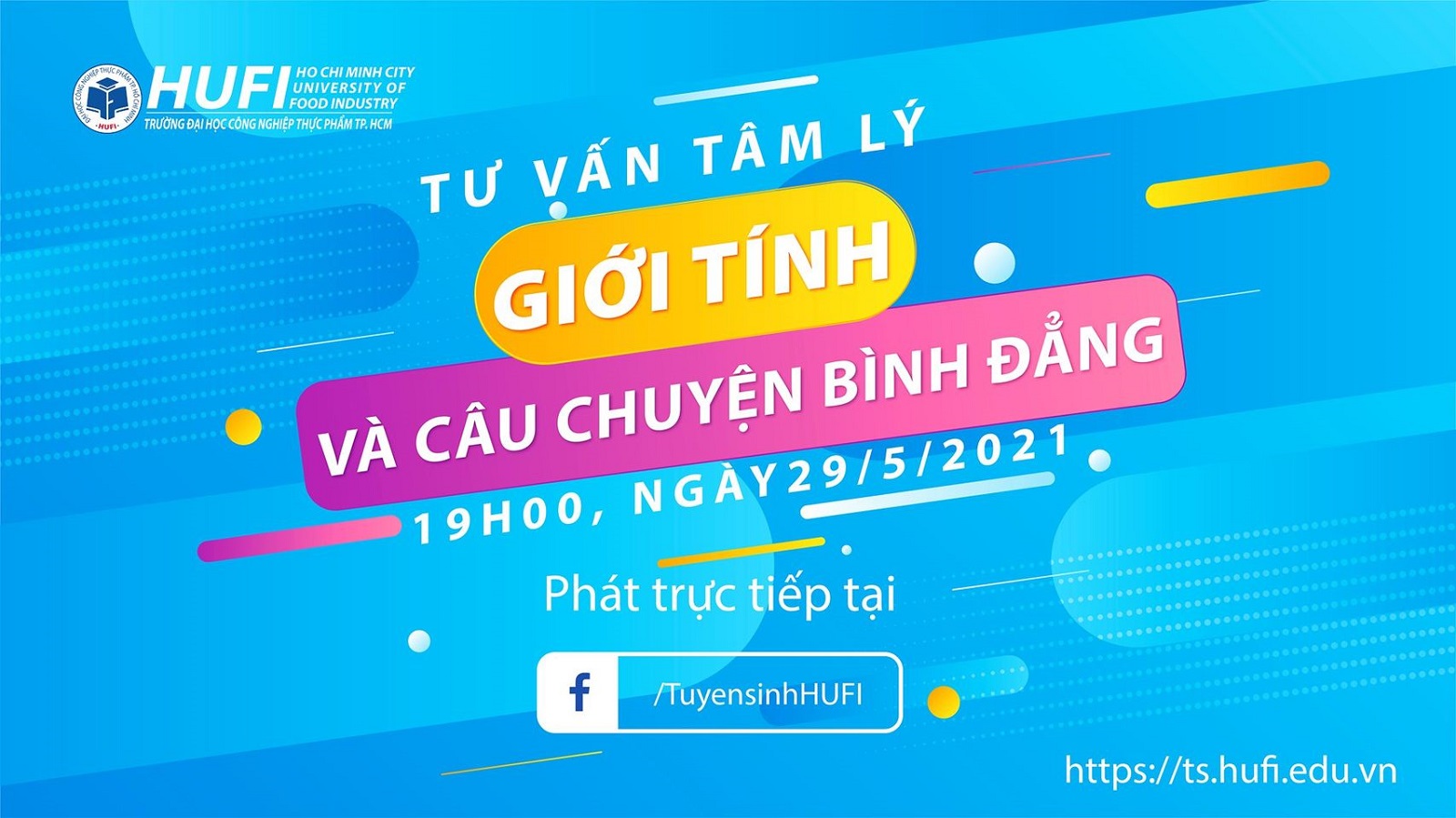 CHƯƠNG TRÌNH TƯ VẤN TÂM LÝ "GIỚI TÍNH VÀ CÂU CHUYỆN BÌNH ĐẲNG" 