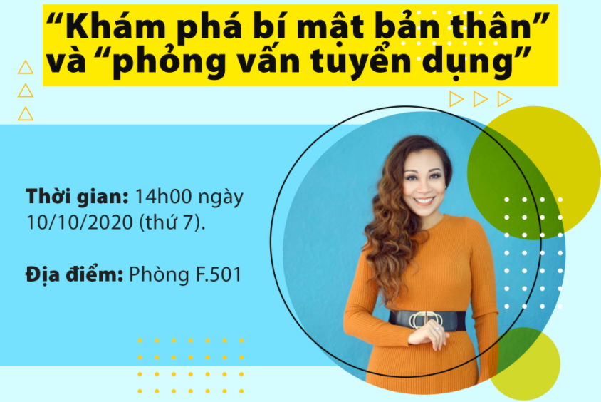 Talkshow với chủ đề "Khám phá bí mật bản thân" và "phỏng vấn tuyển dụng Part-time"